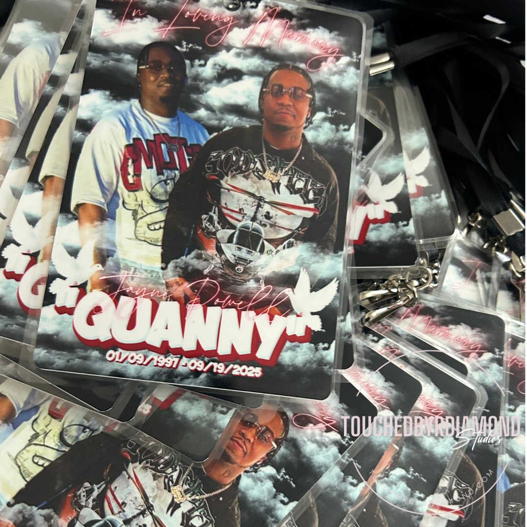 Custom Memorial Lanyard