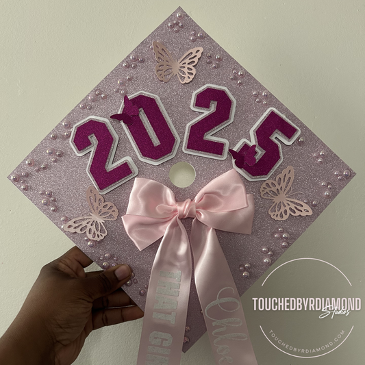 Custom Class Year Graduation Cap Topper