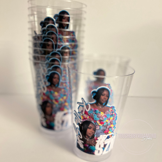 Custom Clear Plastic Cups