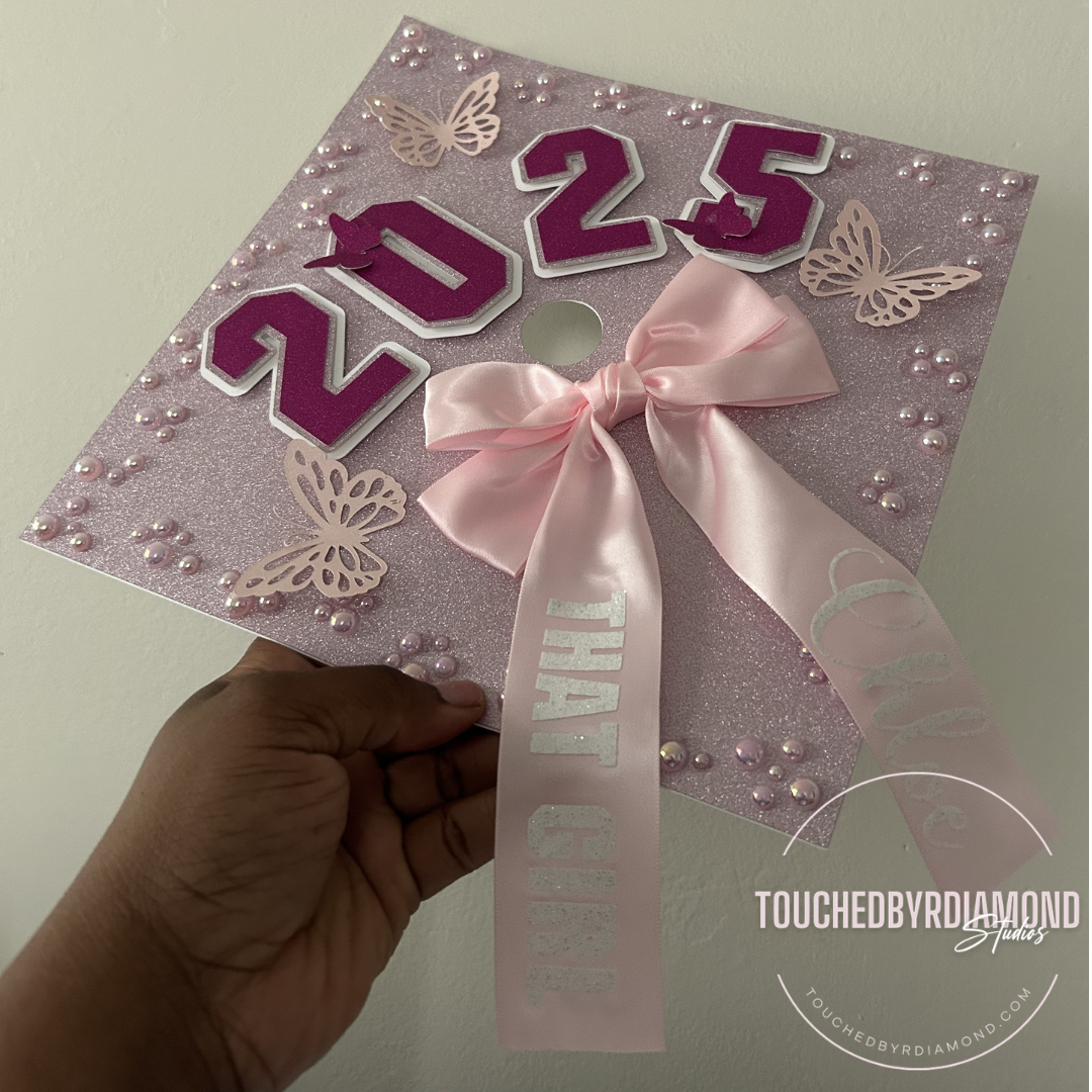 Custom Class Year Graduation Cap Topper