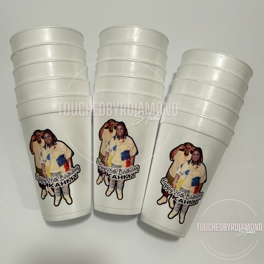 Custom Styrofoam Cups