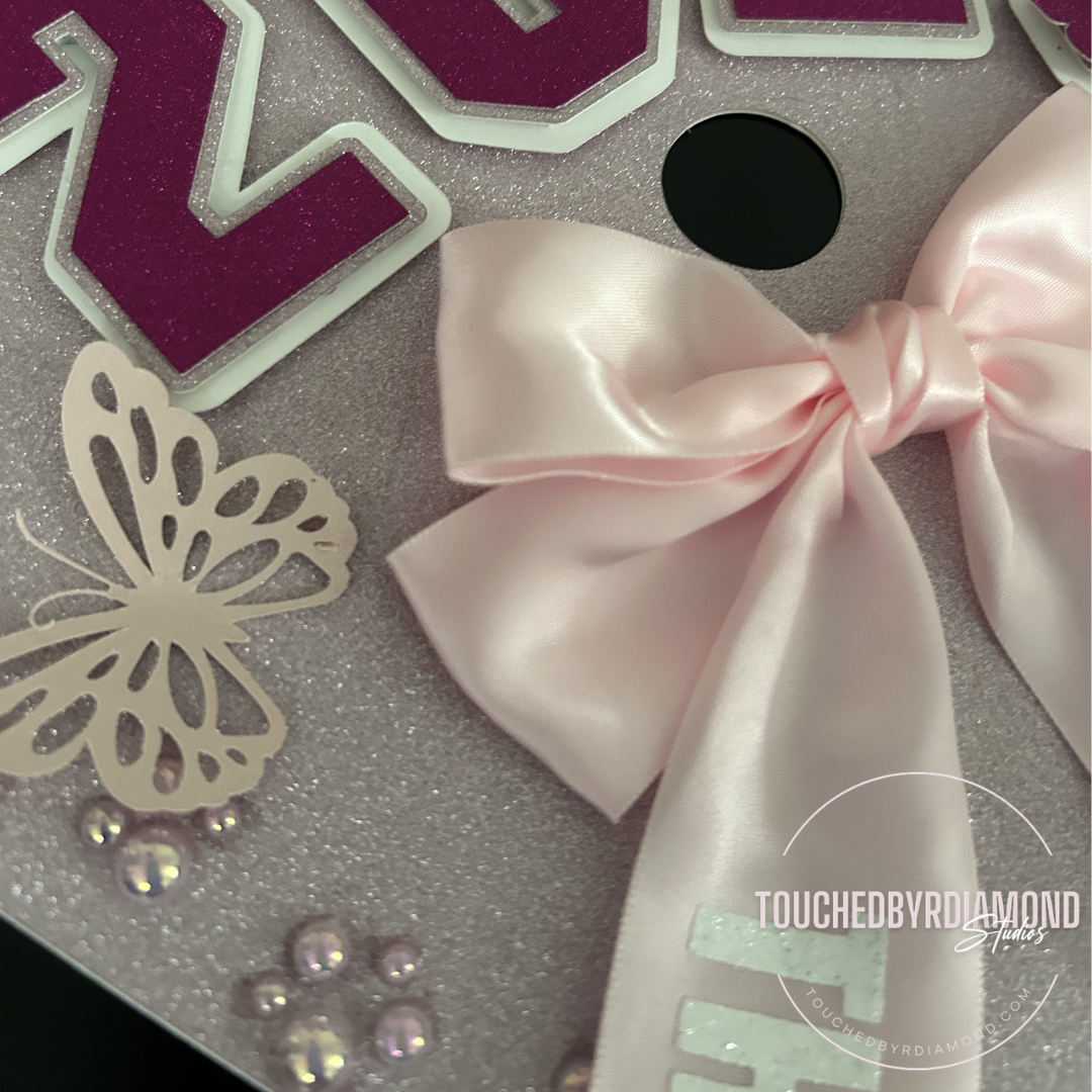Custom Class Year Graduation Cap Topper
