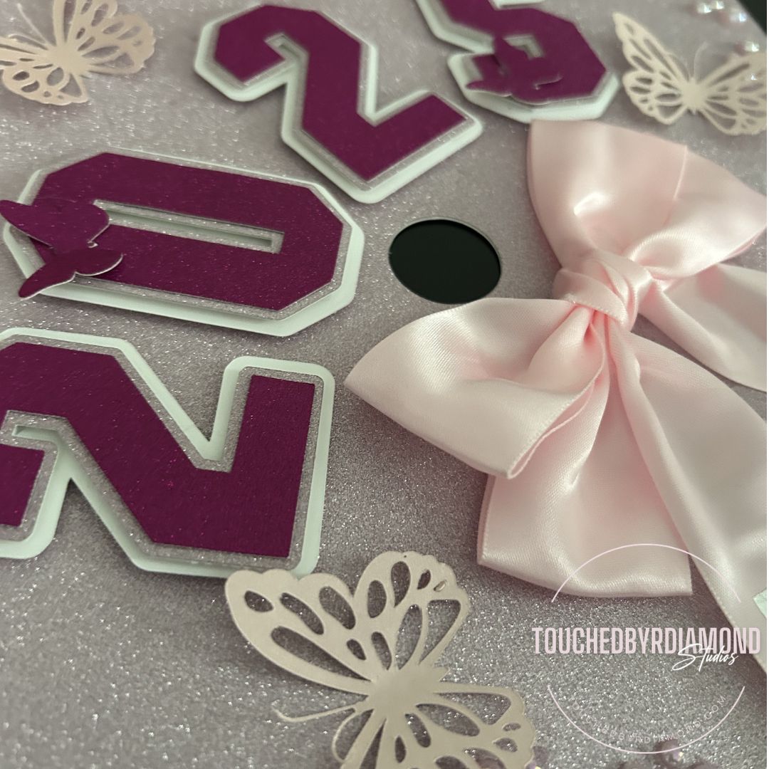 Custom Class Year Graduation Cap Topper